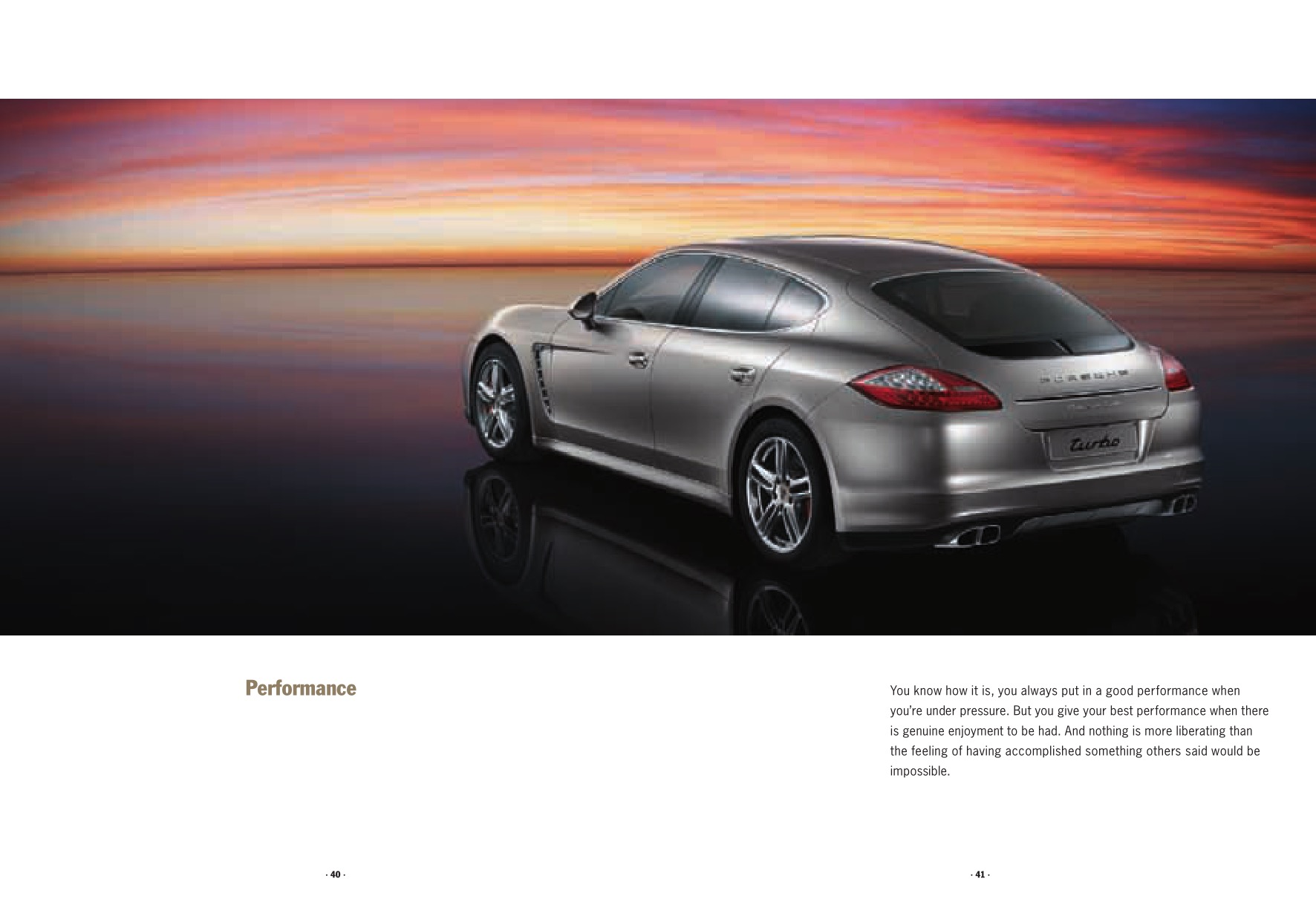 2010 Porsche Panamera Brochure Page 15